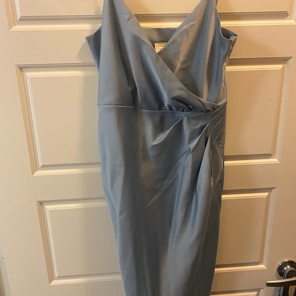 BHLDN Freya satin charmeuse dress - Picture 2 of 2